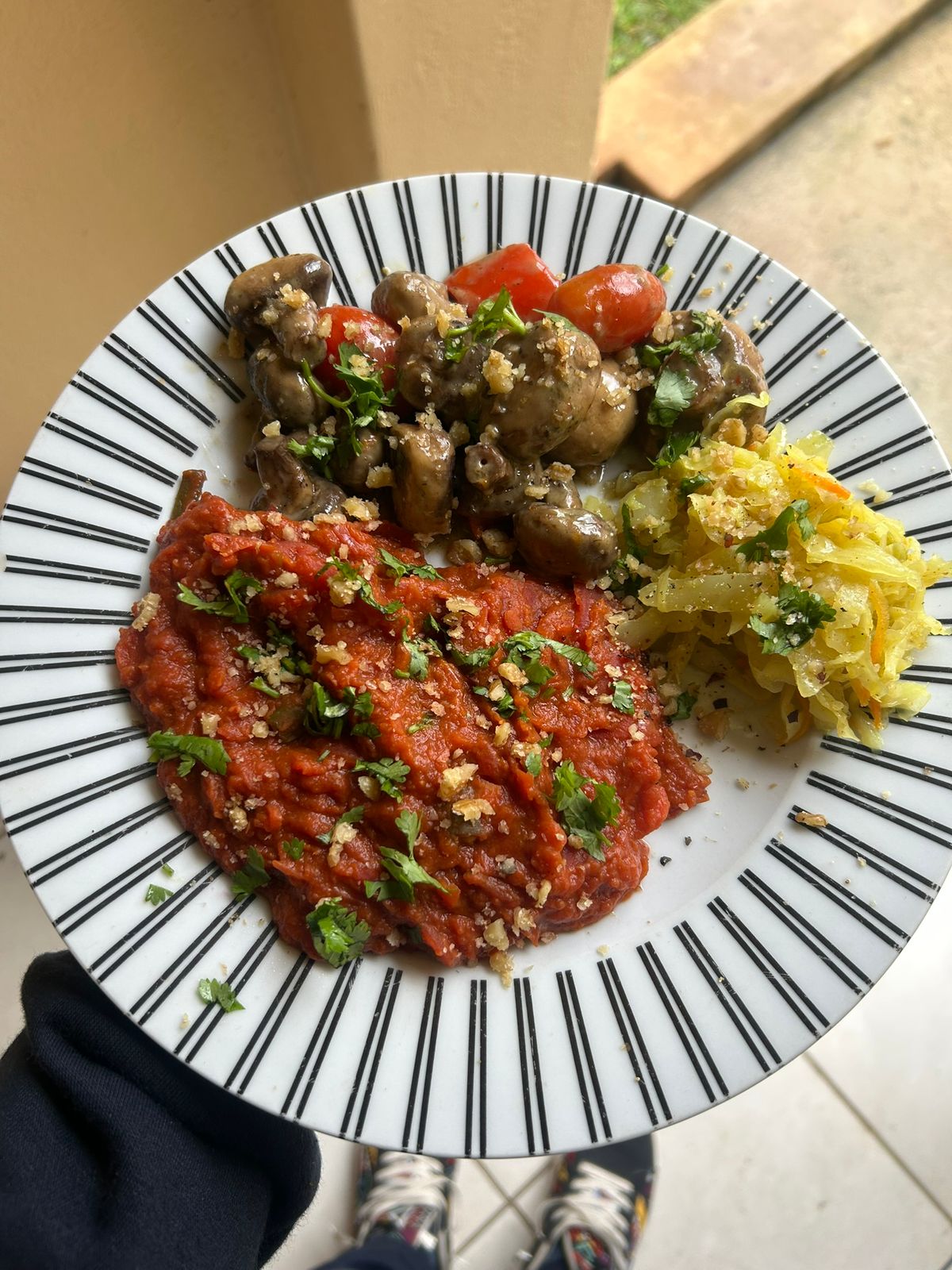 Mushroom & Tomato